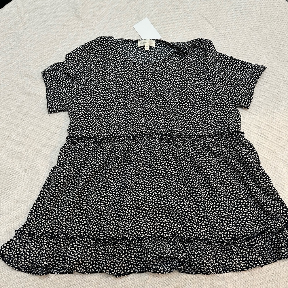 Womens polka dot blouse